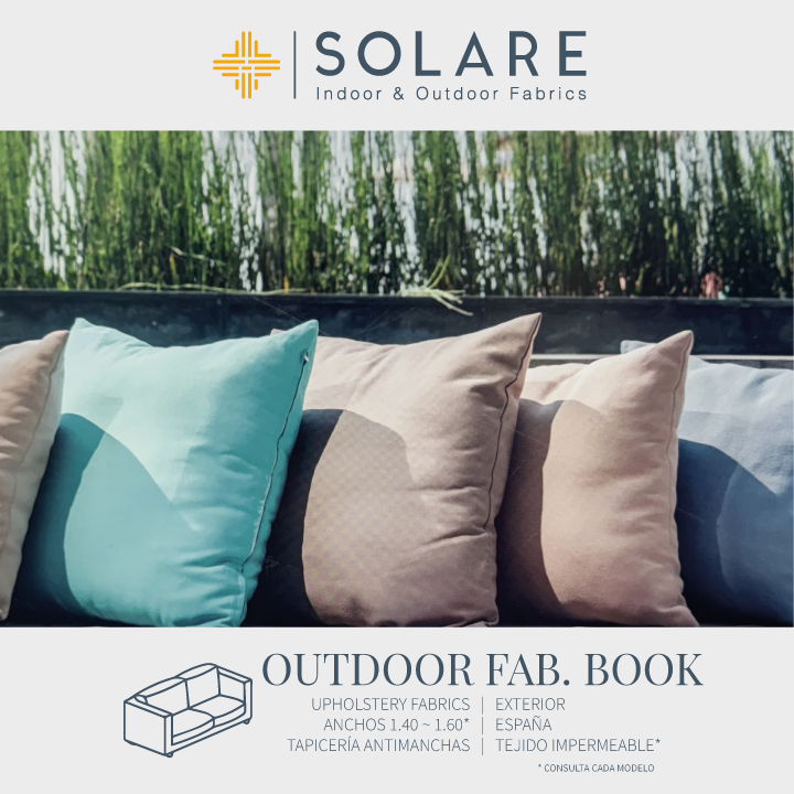 SOLARE - OUTDOOR FABRIC BOOK